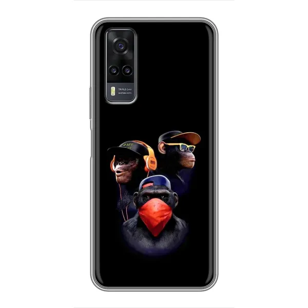 Чехол с принтом «Три обезьяны» для Vivo Y31 Чехол с принтом «Три обезьяны» для Vivo Y31