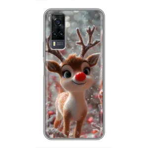 Яскравий чохол для ViVO Y31 з Зимові Оленята