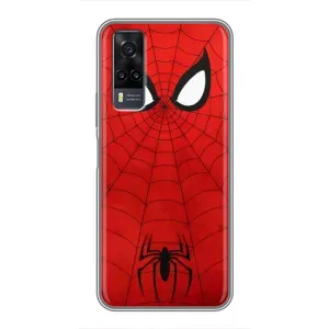 Чехол с человеком пауком для ViVO Y31 - (AlphaPrint) (Паук (Марвел))