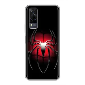 Чехол с человеком пауком для ViVO Y31 - (AlphaPrint) (Паук марвел)