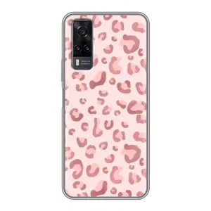 Чохол з розовим принтом для ViVO Y31 (Рожевий леопард)