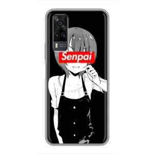 Чехлы Персонажи Аниме Наруто для ViVO Y31 (AlphaPrint) (Senpai)