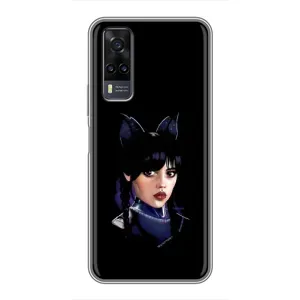 Чохли Венсдей на ViVO Y31 Уенсдей (AlphaPrint) (серйозна Венздей)