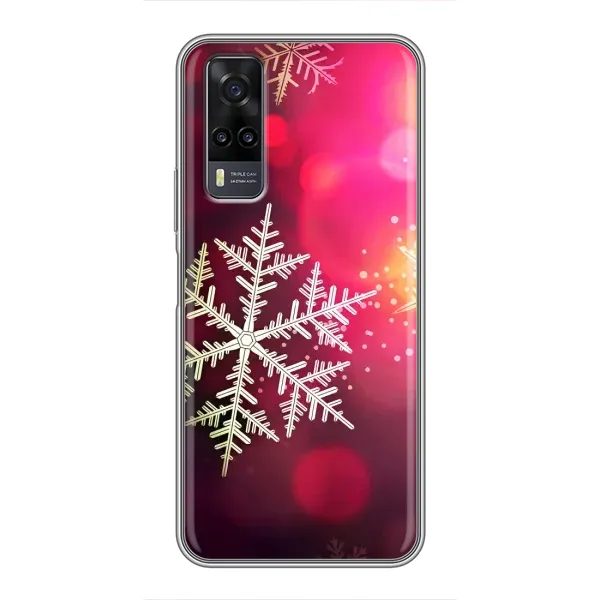 Чехол с принтом «Снежинка» для Vivo Y31 Чехол с принтом «Снежинка» для Vivo Y31