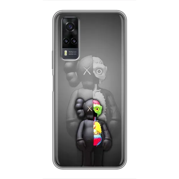 Чехол с принтом «Тело Bearbrick» для Vivo Y31