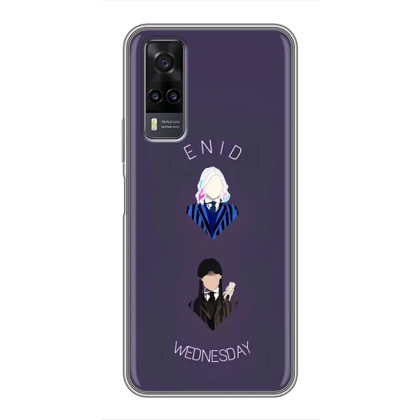 Чехол с принтом «Уэнздей и подруга» для Vivo Y31