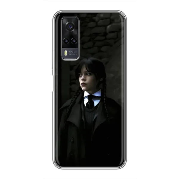 Чехол с принтом «Темный стиль Уэнздей» для Vivo Y31