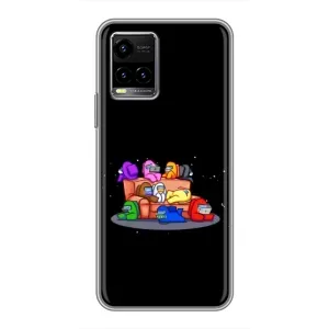 Чехол Амонг Ас для Vivo Y33s (AlphaPrint) (Амонг-ас)