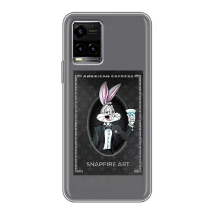 Брендновые Чехлы для Vivo Y33s - (PREMIUMPrint) (Бакс Бани LV)