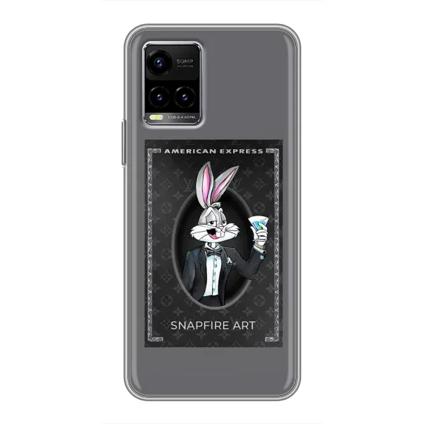 Чехол с принтом «Бакс Бани LV» для Vivo Y33s