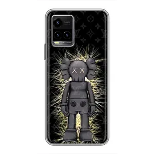 Чехлы для Vivo Y33s - Bearbrick Louis Vuitton (PREMIUMPrint) (Bearbrick LV)