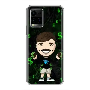 Чехол с принтом «Блогер Beast» для Vivo Y33s
