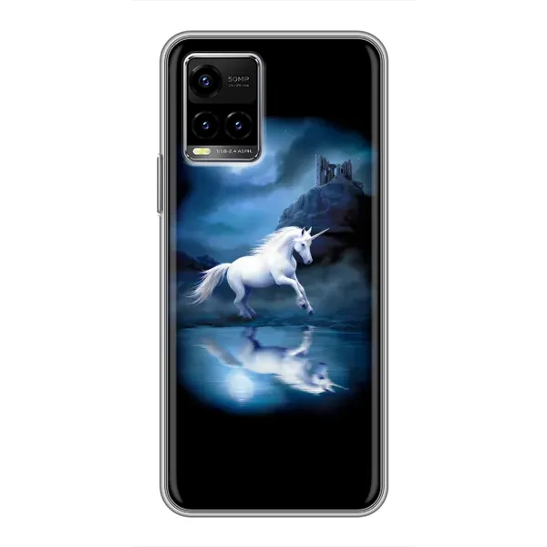 Чехол с принтом «Единорог» для Vivo Y33s
