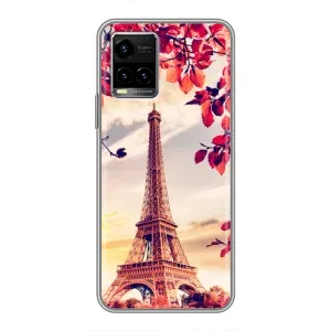 Чехол Эйфелева Башня для Vivo Y33s - (AlphaPrint) (Эйфелева Башня)
