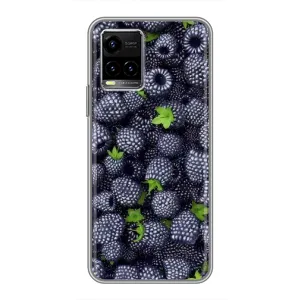 Чехлы с Фруктами для Vivo Y33s (VPrint) (Ежевика)