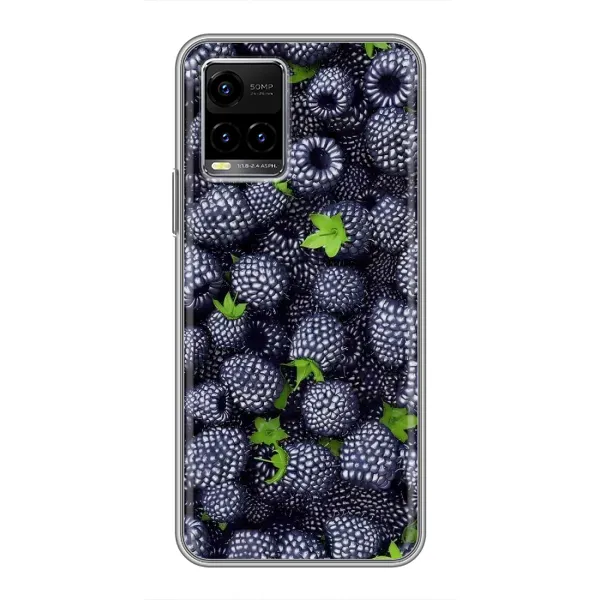Чехол с принтом «Ежевика» для Vivo Y33s Чехол с принтом «Ежевика» для Vivo Y33s