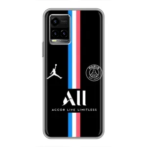 Чехлы PSG для Vivo Y33s (AlphaPrint) (футболка ПСЖ)
