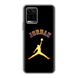 Чехлы для Vivo Y33s - с картинкой JORDAN (AlphaPrint) (Jordan Gold)