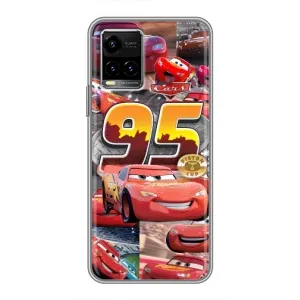 Чехол с принтом «Коллаж Молния Маквин» для Vivo Y33s