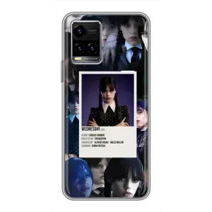 Чохли Венсдей на Vivo Y33s Уенсдей (AlphaPrint) (колаж Венздей)