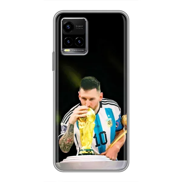 Чохол з принтом «Кубок Мессі» для Vivo Y33s