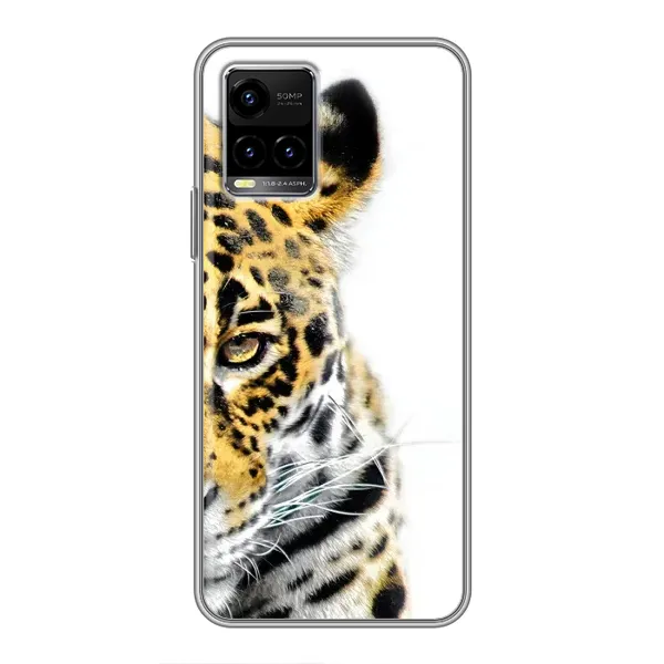 Чехол с принтом «Леопард» для Vivo Y33s