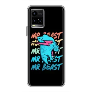 Чехол с принтом «logo Mr beast» для Vivo Y33s