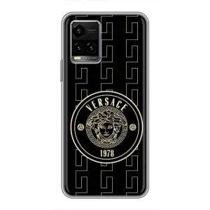 Чехлы VERSACE для Виво у33с (PREMIUMPrint) (Лого Версаче)