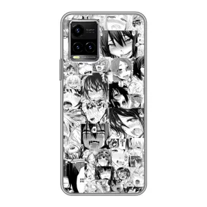 Чохол з принтом «Ahegao manga» для Vivo Y33s