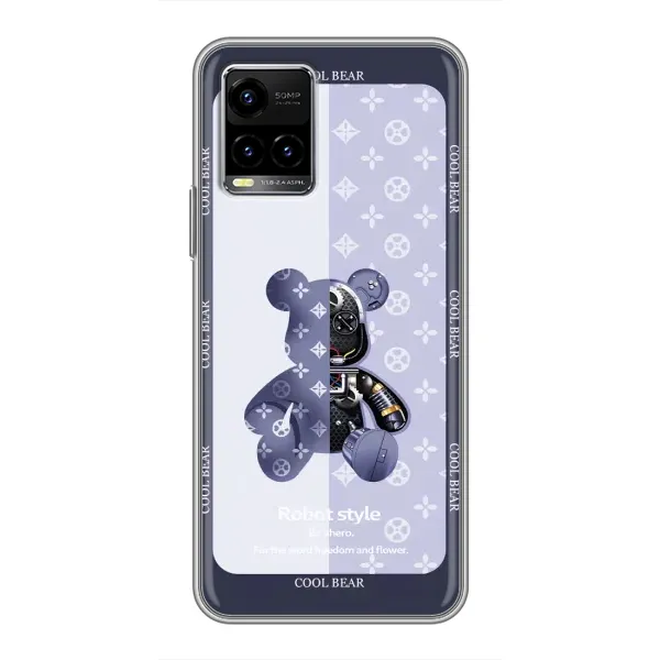Чехол с принтом «Медвежонок LV» для Vivo Y33s