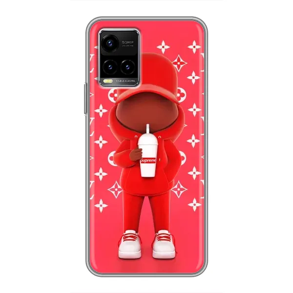 Чехол с принтом «Модный стиль» для Vivo Y33s