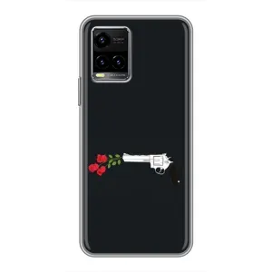 Чехлы (ART) Цветы на Vivo Y33s (VPrint) (Неожиданные цветы)