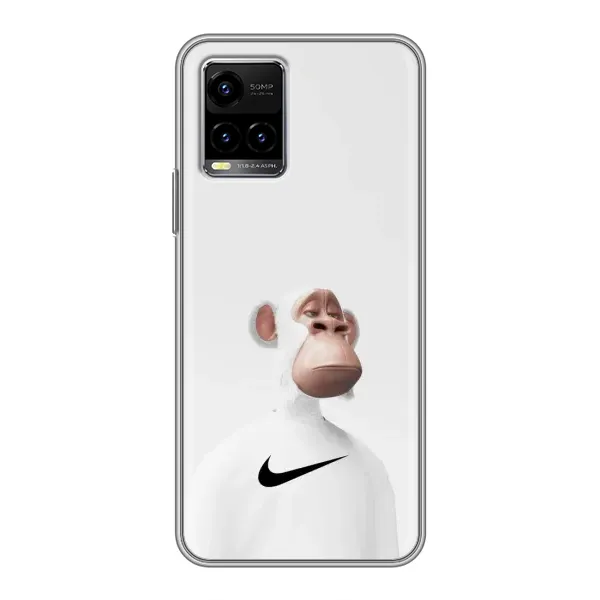 Чохол з принтом «мавпа NFT Nike» для Vivo Y33s Чохол з принтом «мавпа NFT Nike» для Vivo Y33s
