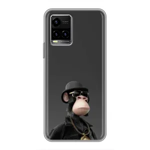 Чехлы с Обезьянами NFT для Vivo Y33s (AlphaPrint) (Обезьяна NFT)
