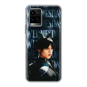 Чохли Венсдей на Vivo Y33s Уенсдей (AlphaPrint) (Венздей кішка)