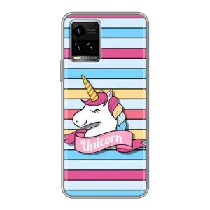 Чохол для ВІВО ΥЗЗσ - (Єдинорожки - Новинки) (AlphaPrint) (Unicorn)