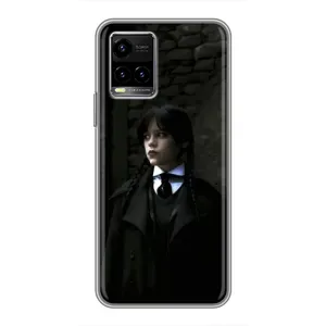 Чехол с принтом «Темный стиль Уэнздей» для Vivo Y33s