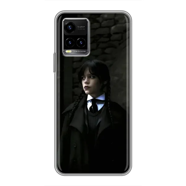 Чехол с принтом «Темный стиль Уэнздей» для Vivo Y33s