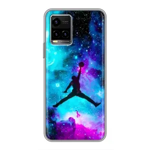 Чехлы для Vivo Y33s - с картинкой JORDAN (AlphaPrint) (Яркий Джордан)
