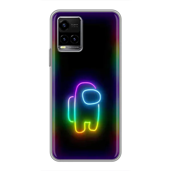 Чехол с принтом «Яркий скин» для Vivo Y33s