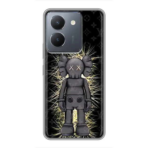 Чехол с принтом «Bearbrick LV» для Vivo Y36