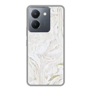Мраморний чехол на VIVO Y36 (VPrint) (Білий мрамор)