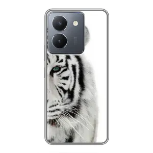 Чохли з картинкою животних VIVO Y36 (Білий Тигр)