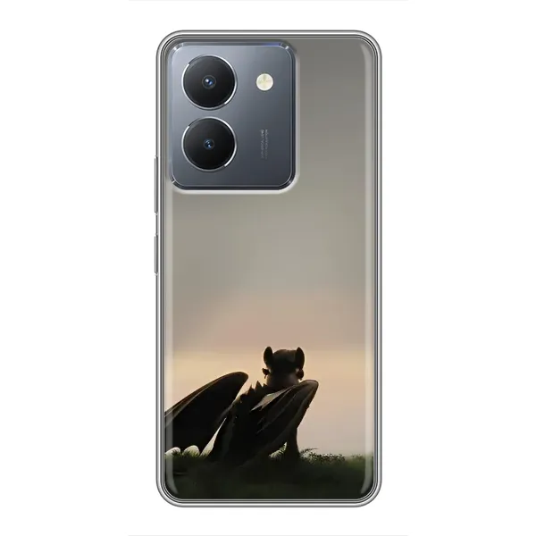 Чохол з принтом «Беззубик» для Vivo Y36