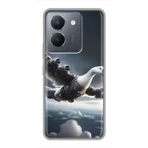 Чехол с мемом Тралалело тралала на VIVO Y36 (Бомбардини гусини)