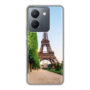 Чехол Эйфелева Башня для VIVO Y36 - (AlphaPrint) (Дорога в Париж)