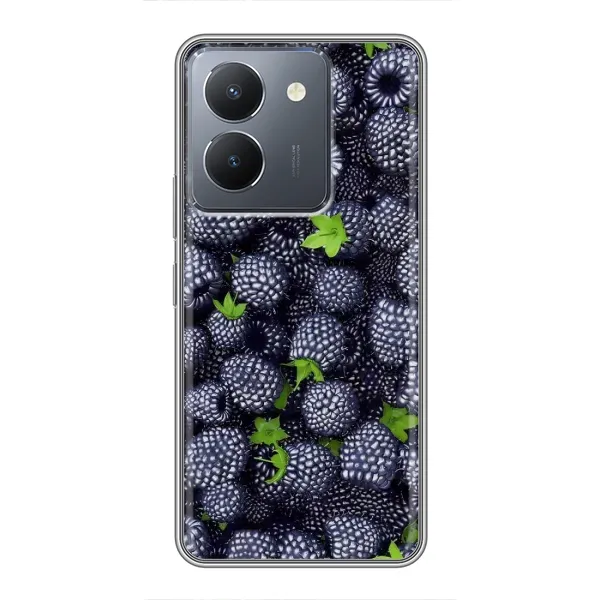 Чехол с принтом «Ежевика» для Vivo Y36