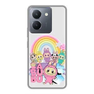 Чохол з Лабубу на VIVO Y36 (Фон Лабубу)