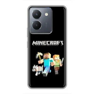 Чохол Майнкрафт на VIVO Y36 (AlphaPrint) Minecraft (герої Minecraft)