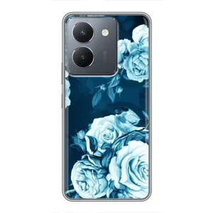 Чехлы (ART) Цветы на VIVO Y36 (VPrint)